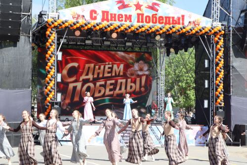 Празднование Дня Победы в Пестрецах