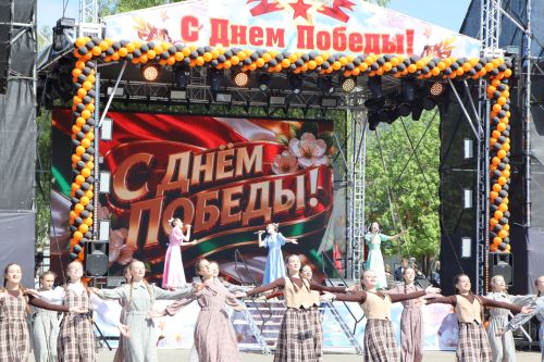 Празднование Дня Победы в Пестрецах