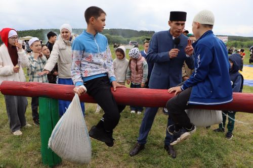 Юбилейный детский Сабантуй в Чите