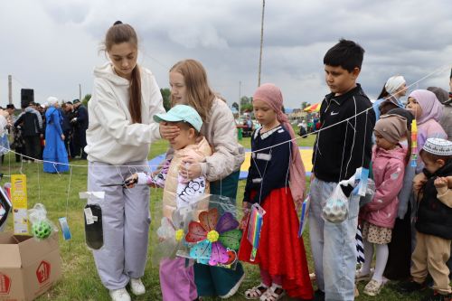 Юбилейный детский Сабантуй в Чите