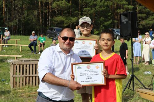 Сабантуй в Ленино-Кокушкино