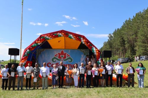 Сабантуй в Ленино-Кокушкино