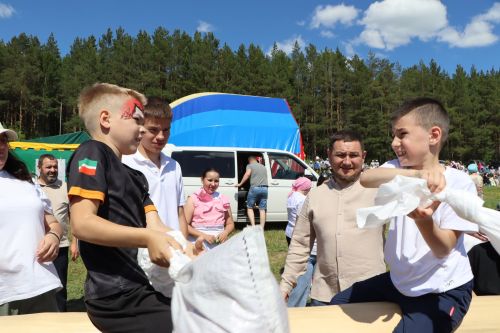 Сабантуй в Ленино-Кокушкино