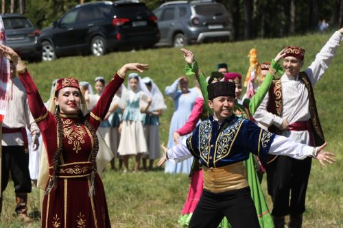 Сабантуй в Ленино-Кокушкино