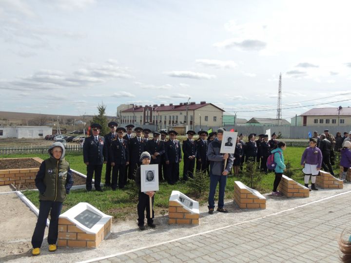 В селе Пановка на «Аллее Памяти» прошел торжественный митинг