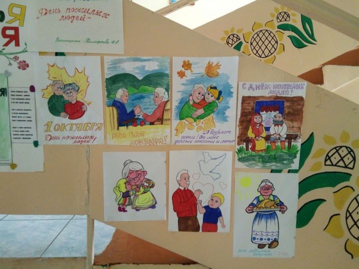 В пестречинском приюте "Шатлык" прошла выставка детских рисунков