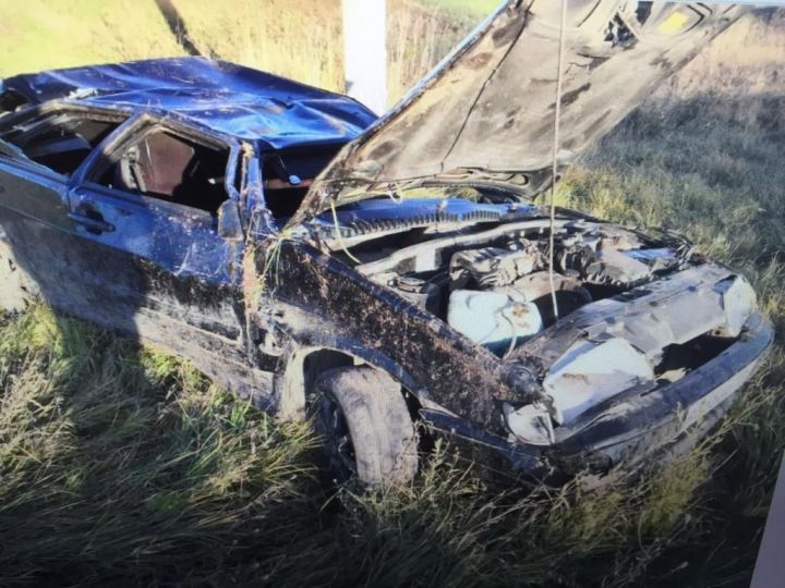 В Пестречинском районе пассажир скончался на месте аварии