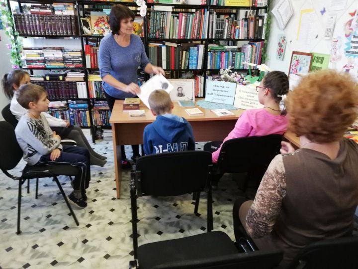Кулаевская библиотека присоединилась к акции «Дни лермонтовской поэзии в библиотеке»