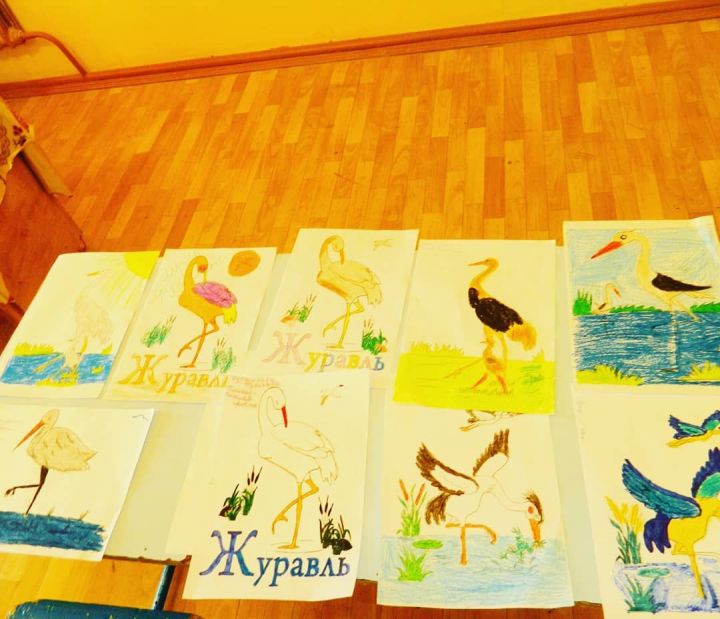 В Ленино-Кокушкинской школе прошло мероприятие "Праздник белых журавлей"