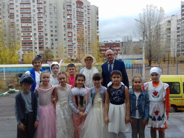 Детский театр "Тамчы" сегодня принимает участие в конкурсе