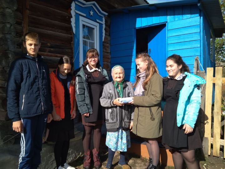 Пенсионеры села Старое Шигалеево Пестречинского района принимали поздравления