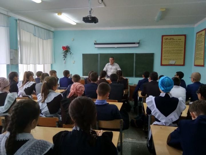 В Шалинской школе Пестречинского района прошел открытый урок