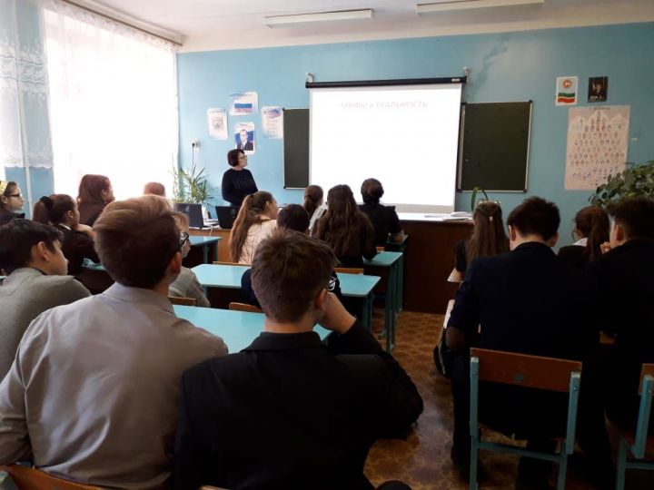 Добровольцам Шигалеевской школы показали презентацию