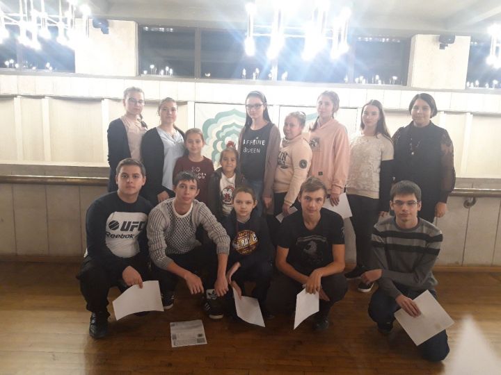Учащиеся Шигалеевской школы побывали в театре имени Галиаскара Камала