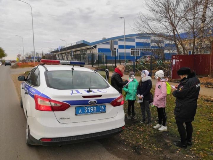 Питрәч районы юлларында рейд узды