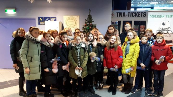 Пестречинские школьники участвовали на Президентской елке в Казани