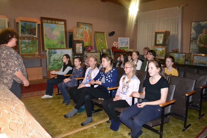 В Пестречинском краеведческом музее прошло музейно-педагогическое занятие