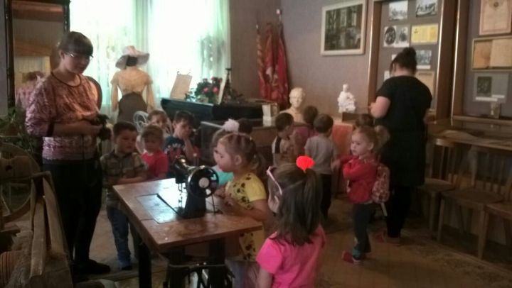 Воспитанники детского сада "Айгуль" посетили краеведческий музей