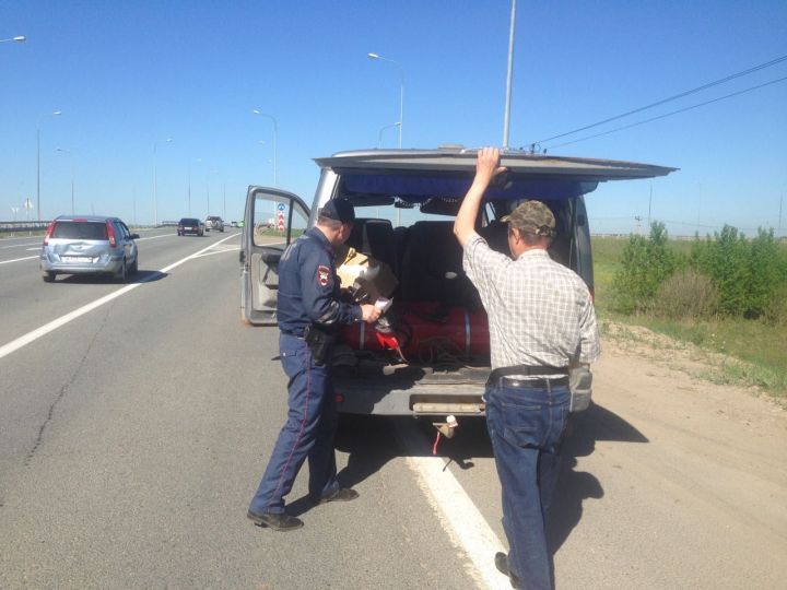 Пестречинские автоинспекторы задержали водителя, лишенного прав