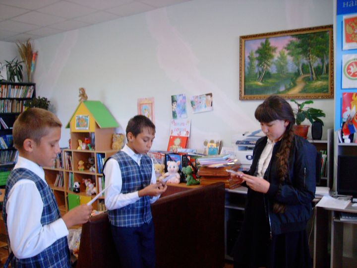 В Пестречинском районе в Ленино-Кокушкинской сельской библиотеке состоялся квест «Детство – самая счастливая пора»