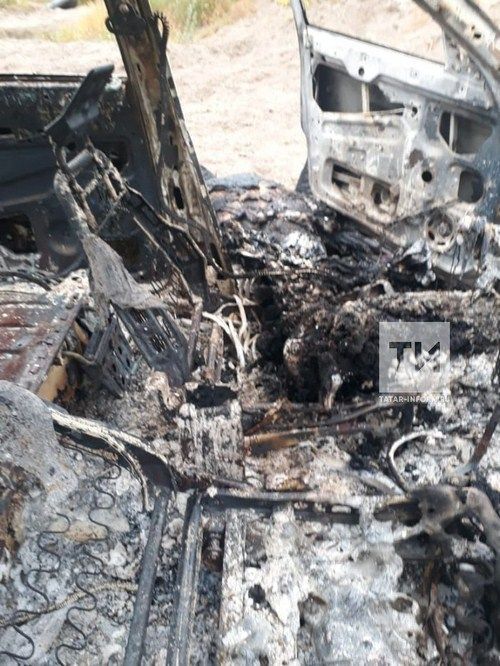 В Татарстане в автомобиле заживо сгорели двое мужчин