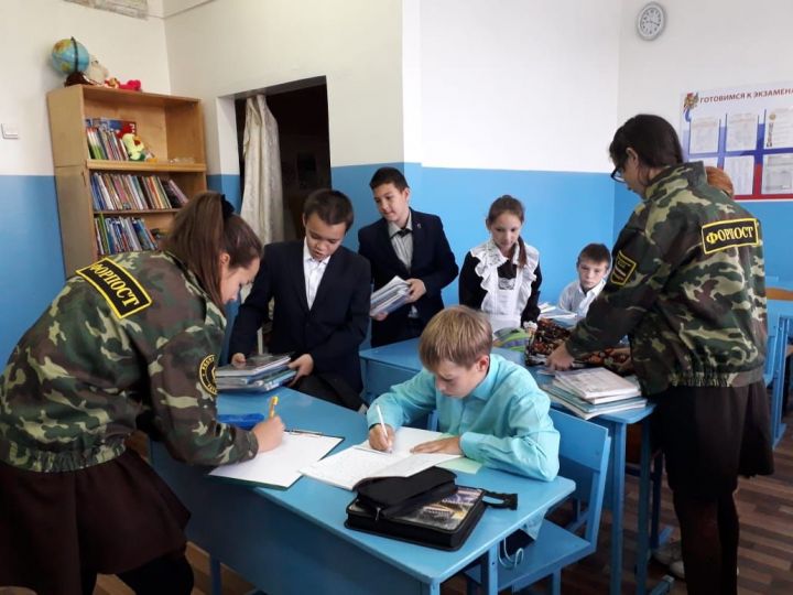 Форпостовцы Старо-Шигалеевской школы Пестречинского района провели своеобразный рейд