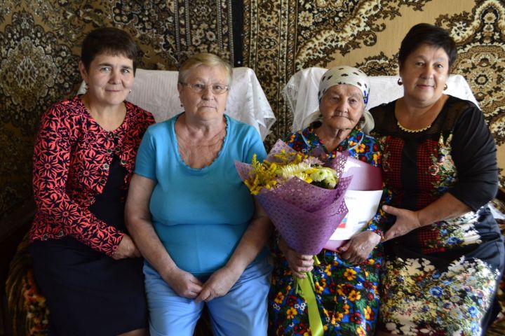 Жительница района Мария Михайлова отметила 90 летний юбилей
