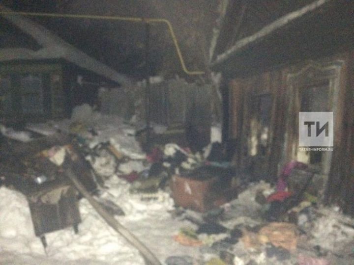 В Татарстане женщина пришла в гости к подруге и погибла на пожаре
