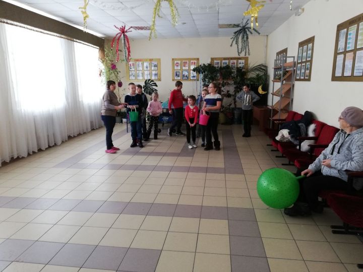 Для Кулаевских детей организовали спортивную  эстафету