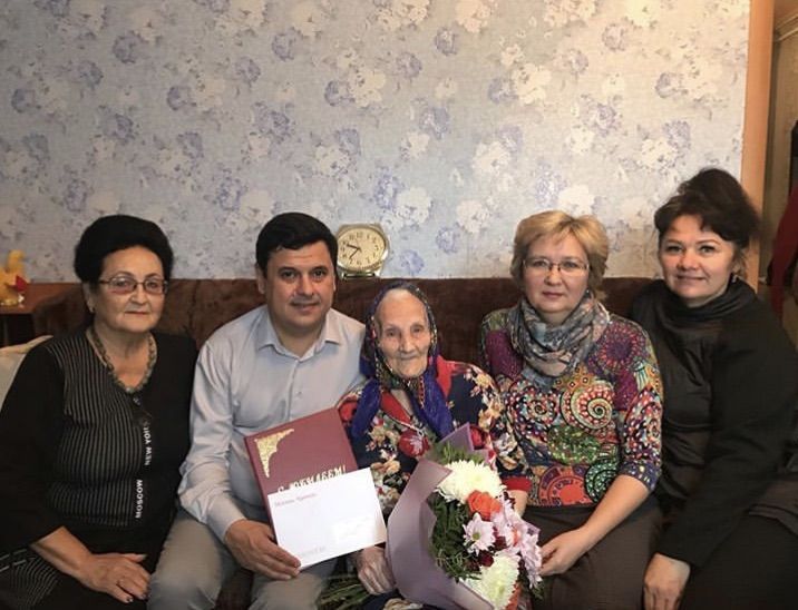 Жительница села Кощаково Анна Александровна Никитина отметила 90-летний юбилей