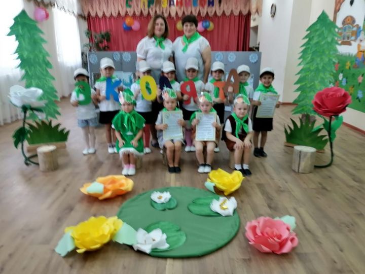 В детском саду «Каенкай» провели мероприятие «Эколята – друзья и защитники природы» 