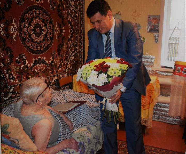 Житель Пестречинского района сегодня отмечает свой 100-летний юбилей