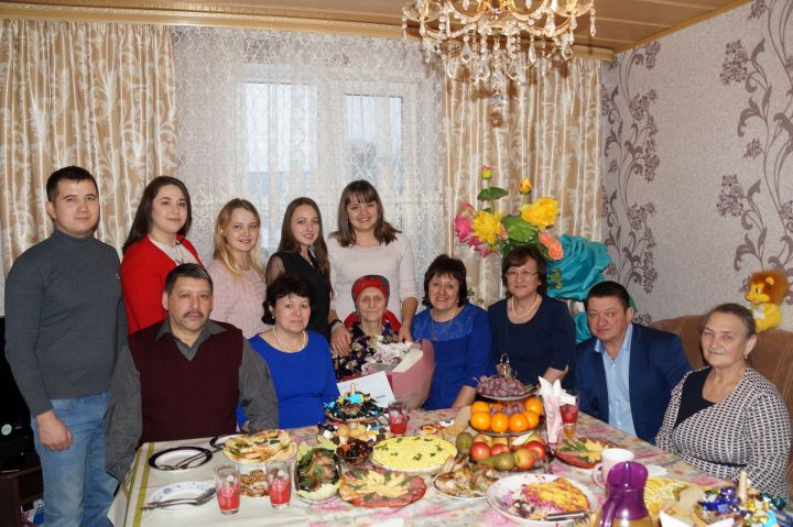Жительница Пестречинского района Дарья Чубаева отпраздновала 90-летний юбилей