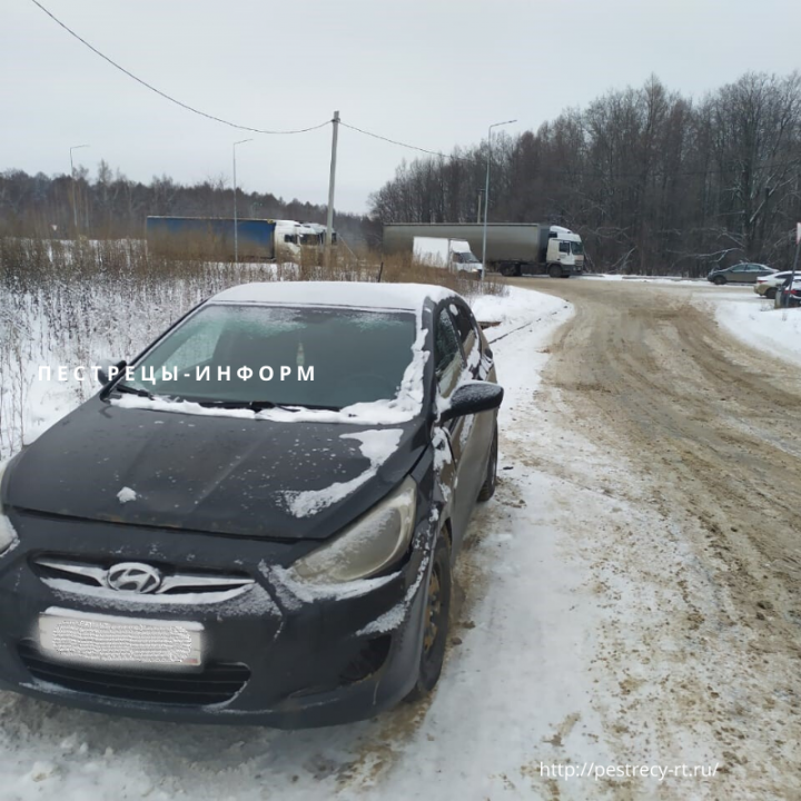 В селе Кощаково Пестречинского района случилась дорожная авария