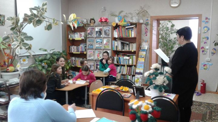 В Кряш-Сердинской сельской библиотеке отметили День родного языка