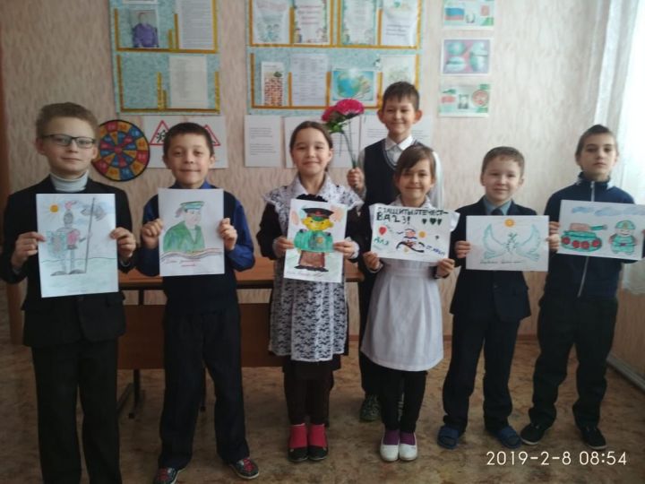 В школах Пестречинского района проходит военно-патриотический месячник