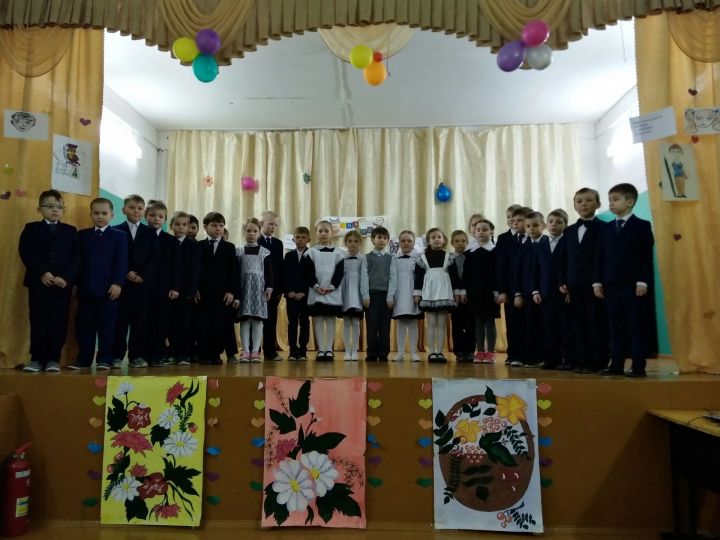 Первоклашки Старо-Шигалеевской школы прощались с Азбукой