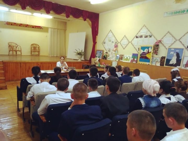 Старшеклассники Шалинской школы присоединились к информационной акции