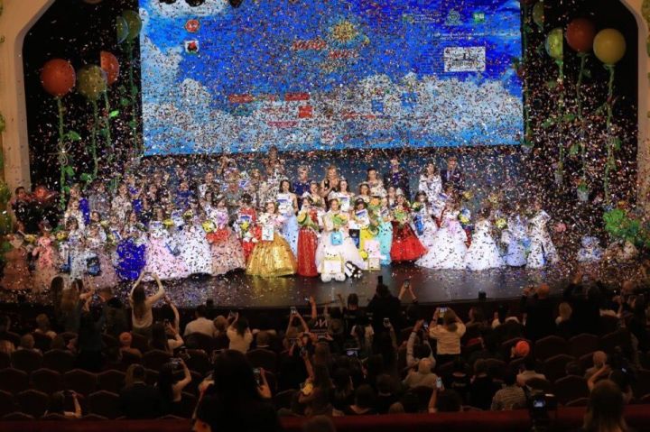 Юные звездочки района победили в Республиканском конкурсе "Мини мисс Татарстан"