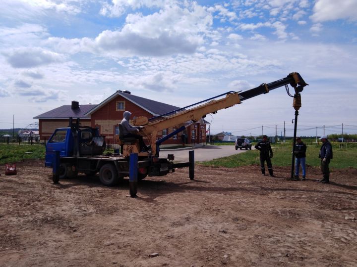 В селе Пановка приступили к закладке фундамента под врачебную амбулаторию