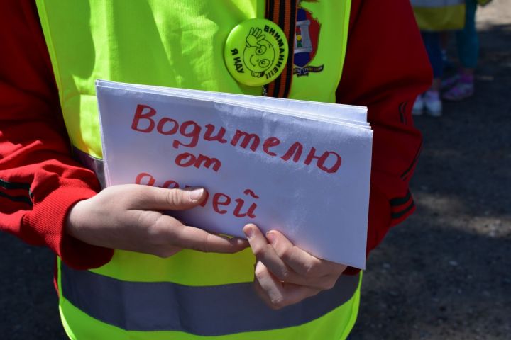 В связи с гибелью мальчика в ДТП в Пестрецах провели акцию «Письмо водителю»