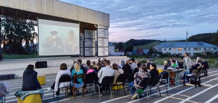 В селе Кощаково состоялся выездной кинопоказ