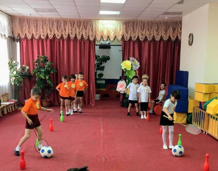 Ко Дню физкультурника в пестречинском детском саду прошли спортивные соревнования