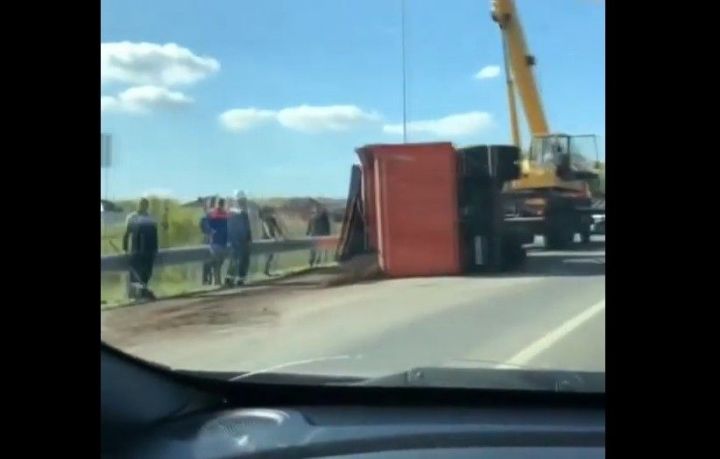 Возле села Кощаково в Пестречинском районе произошла авария