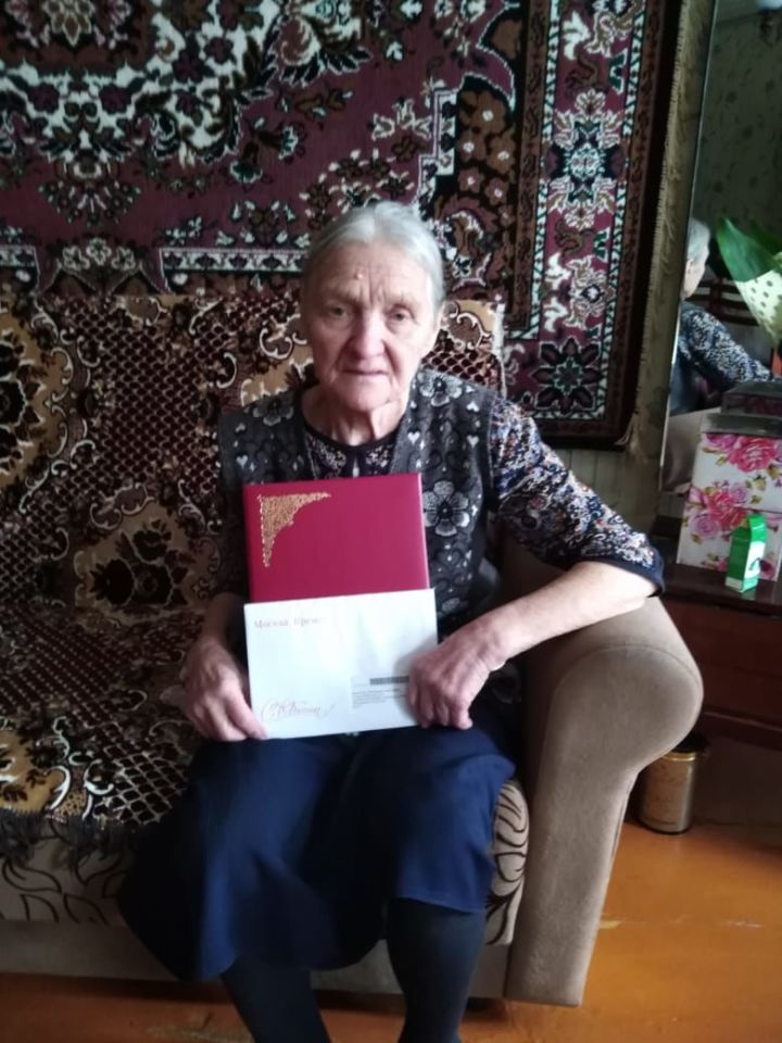 Жительница с.Новое Шигалеево отметила 90-летний юбилей&nbsp;