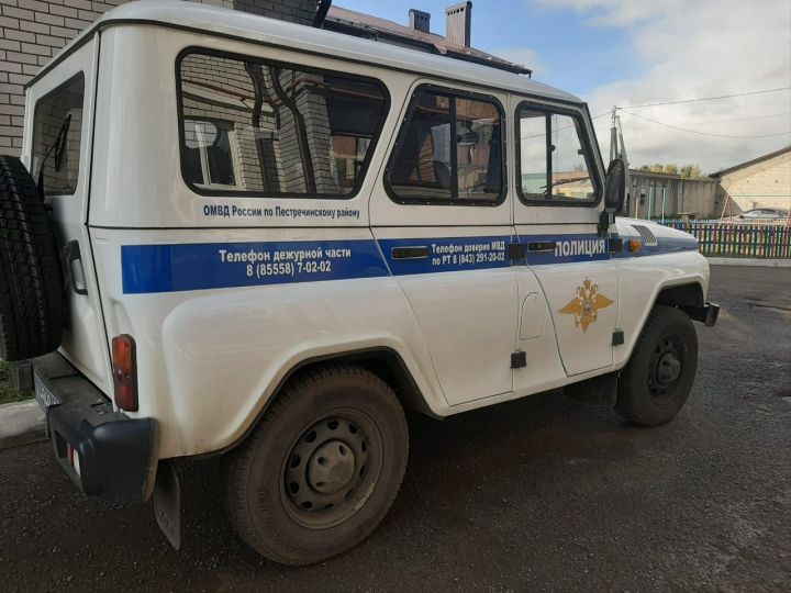 За прошедшую неделю в отдел полиции по Пестречинскому району поступило 162 сообщения