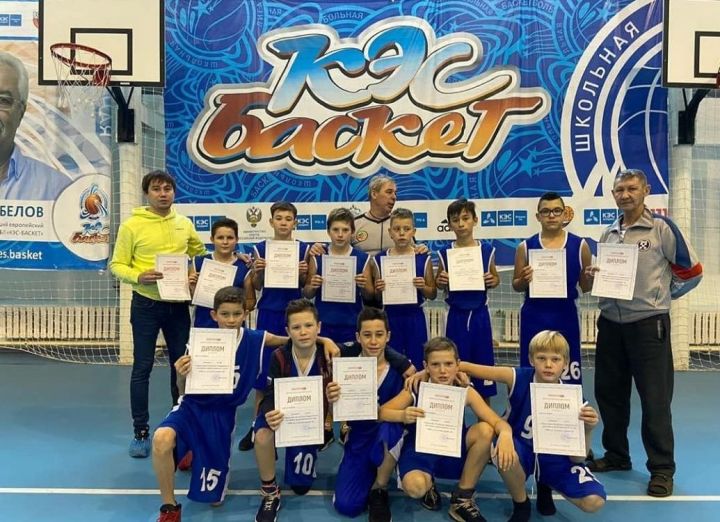 Пестречинская команда заняла 3 место в Первенстве РТ по баскетболу