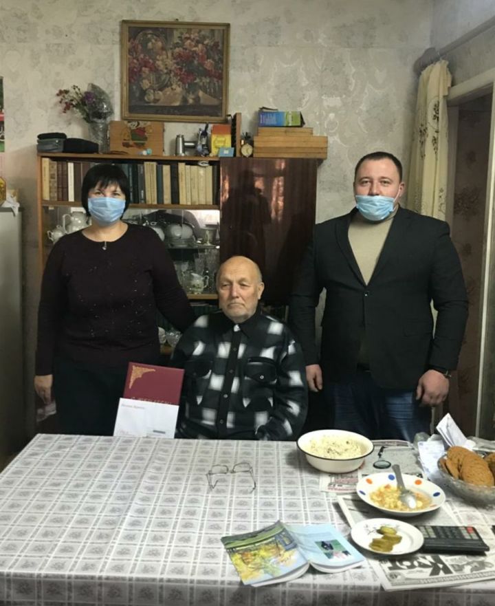 Труженик тыла Костаков Валентин Андреевич отметил 90 летний юбилей