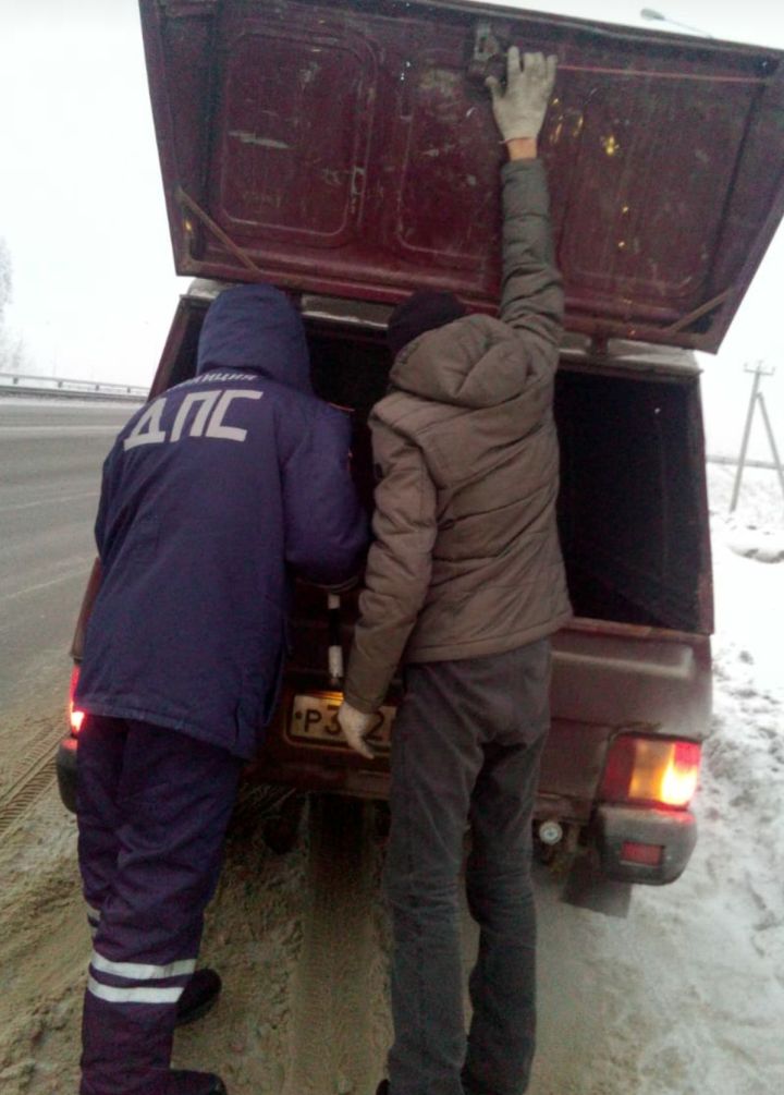 На автотрассе Казань-Шемордан выявлены нарушители ПДД