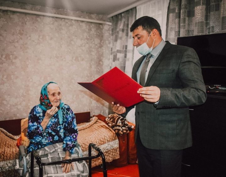 Долгожительнице из Кулаево исполнилось 90 лет